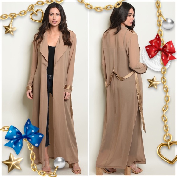 Tops - 💜5 ⭐️ rated💜Taupe Kimono 💜